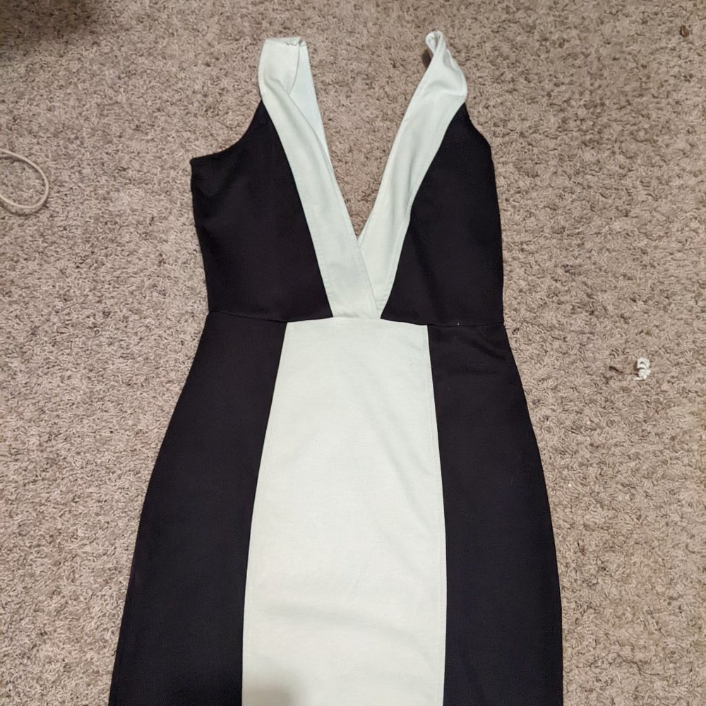 Nasty gal striped mini dress